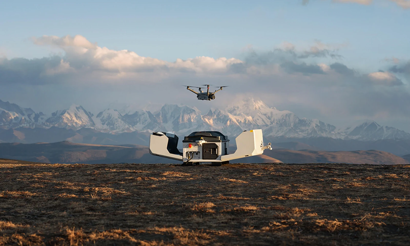 Sistem DJI Dock pentru misiuni automate