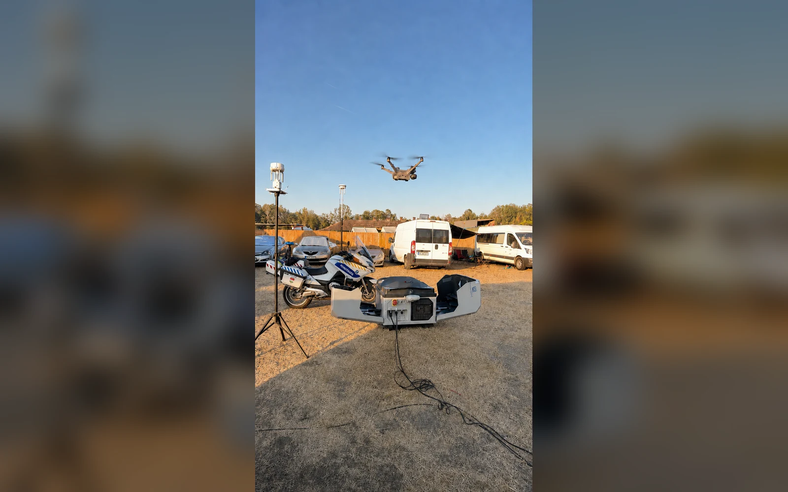 DJI Dock și dronă în operațiune reală de first response și monitorizare